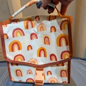 Thirty-One Rainbow Print Lunch Bag